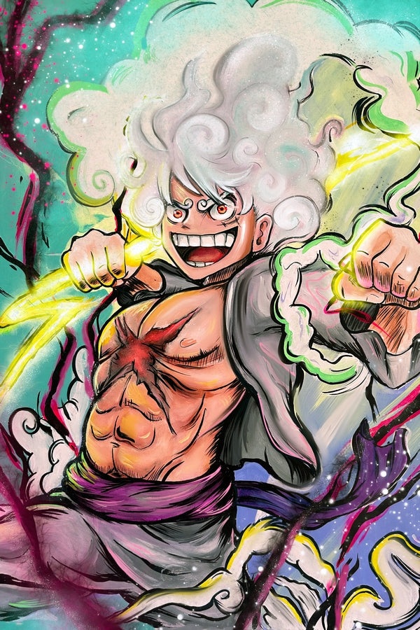 Cloudy Fist Plexi Glass Wall Art