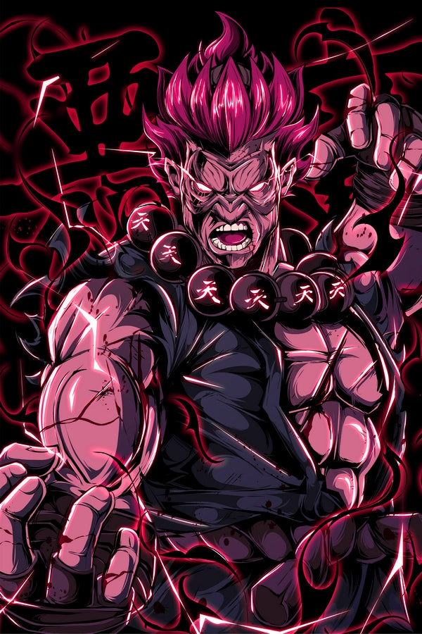 Demon Complex Plexi Glass Wall Art