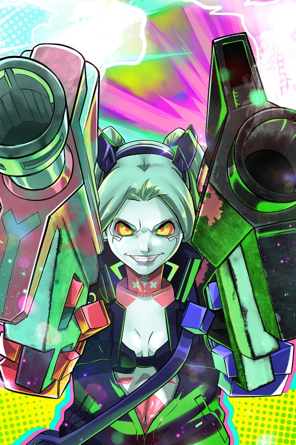 Double Barrel Plexi Glass Wall Art