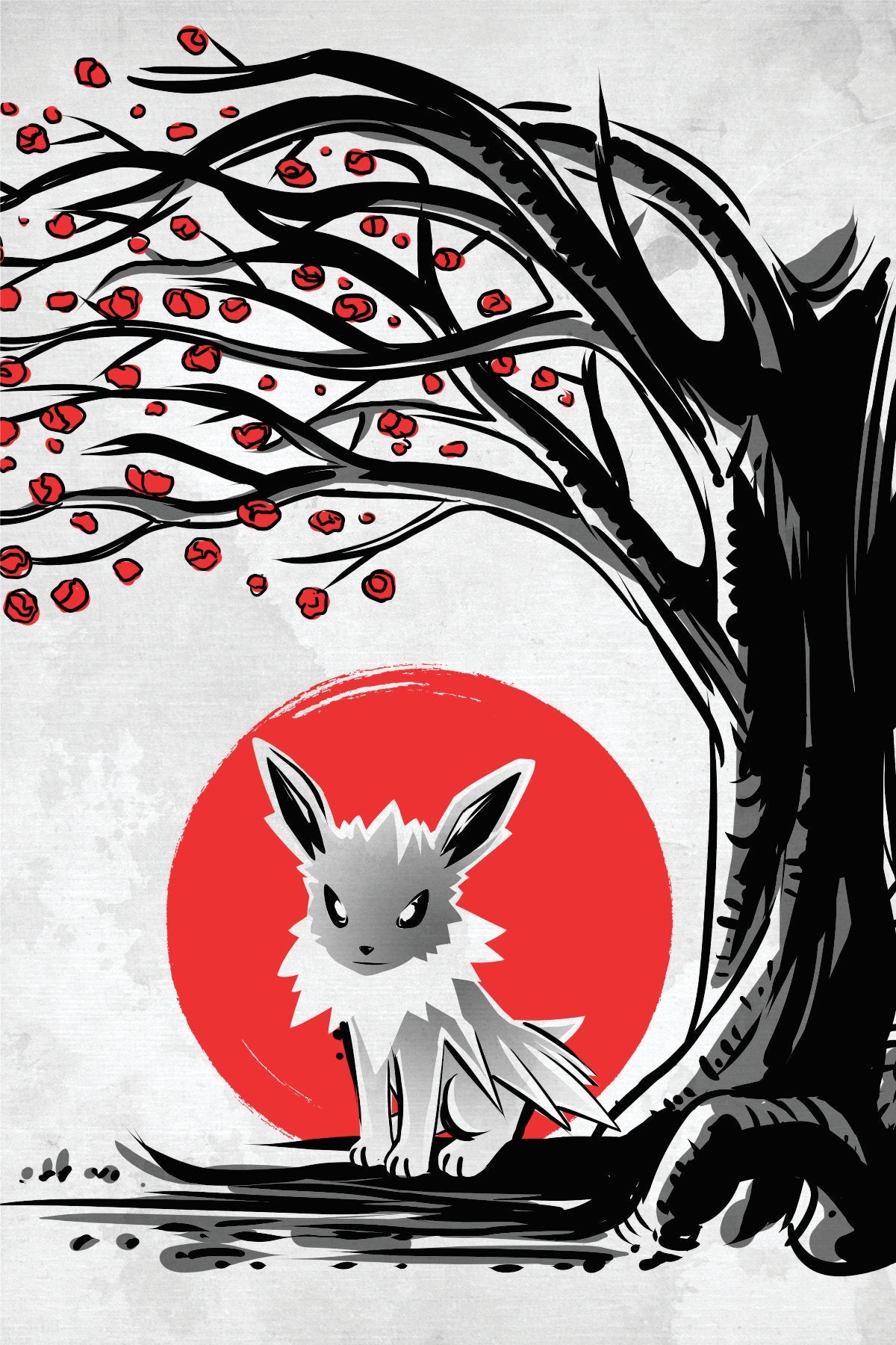 Electric type under the tree