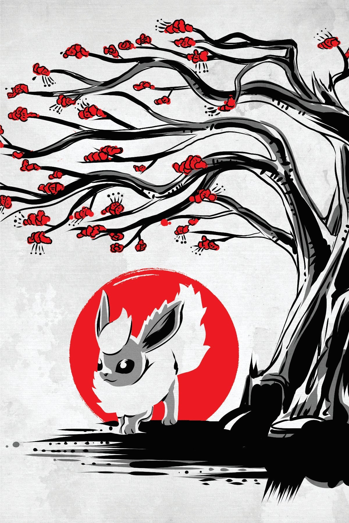 Fire type under the tree