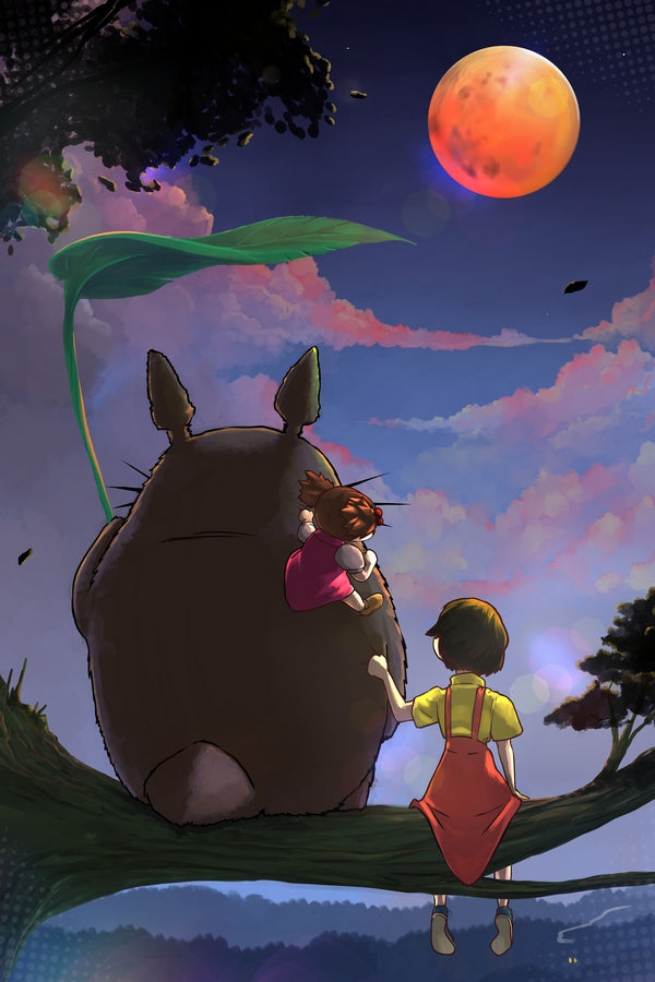 Friendly Forest Creature Plexi Glass Wall Art