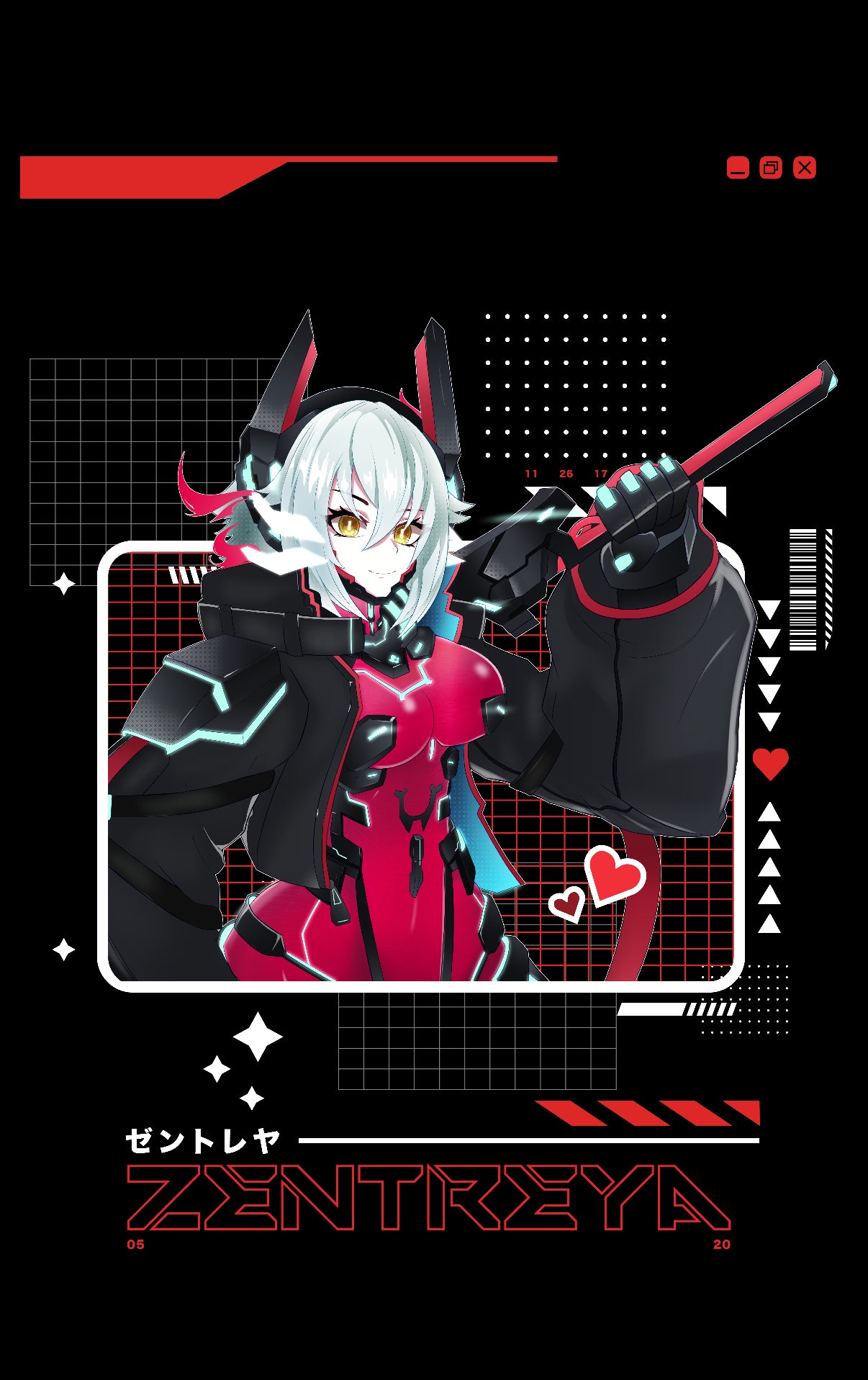 Zentreya 3 x V1 Tech Plexi Glass Wall Art