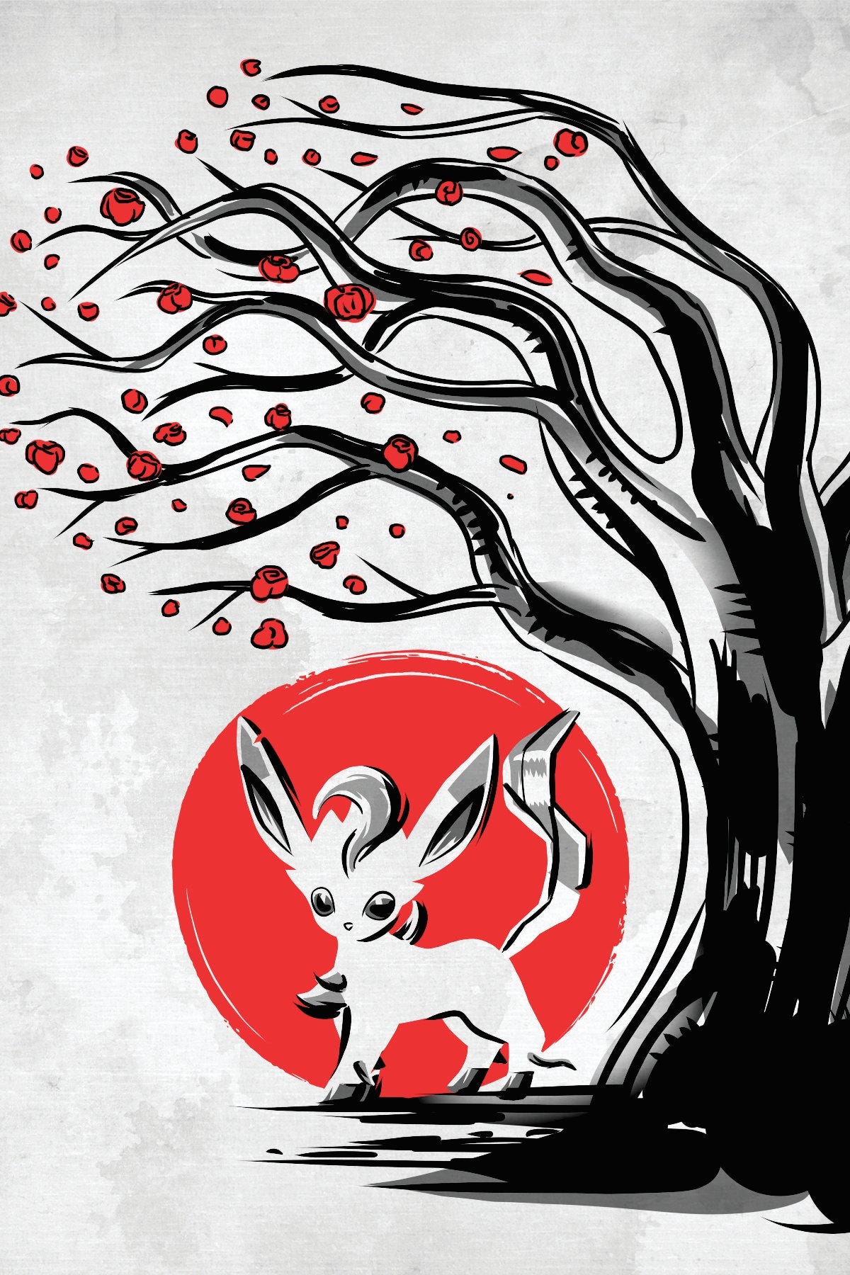 Grass type under the tree