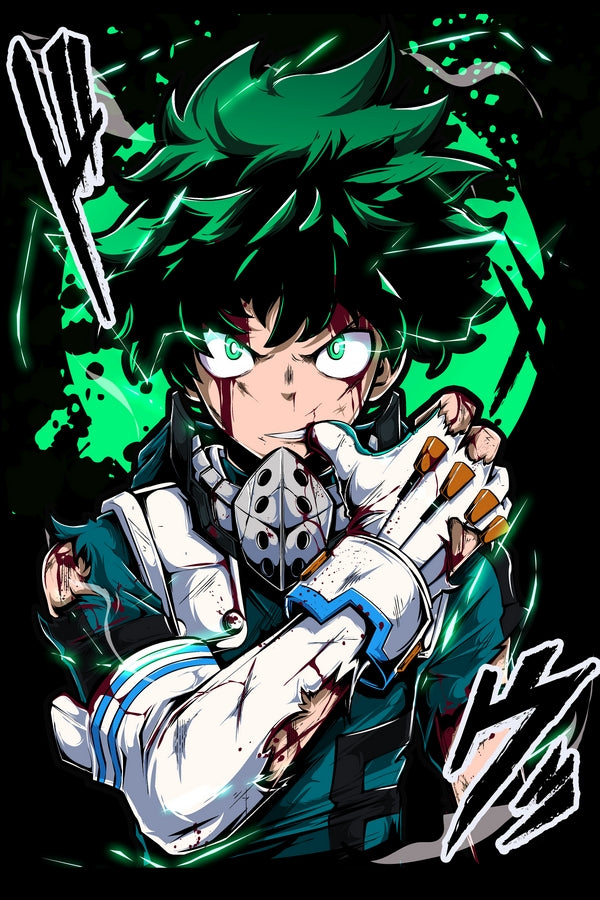 Green Eyed Fighter Plexi Glass Wall Art