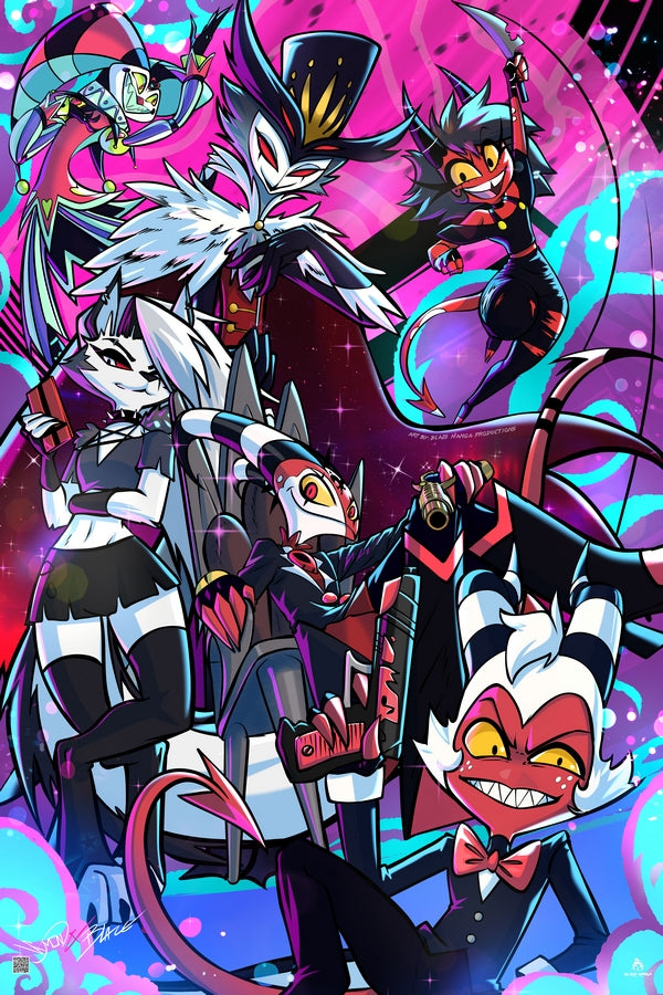 Helluva Boss Plexi Glass Wall Art