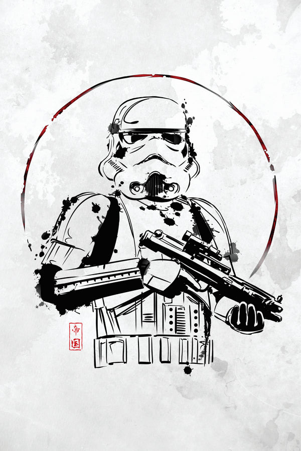Ink Trooper Plexi Glass Wall Art