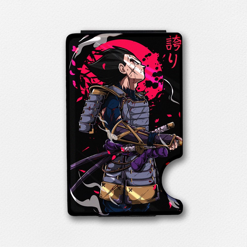 Looking Away Plexi Glass Acrylic Backed Metal Wallet