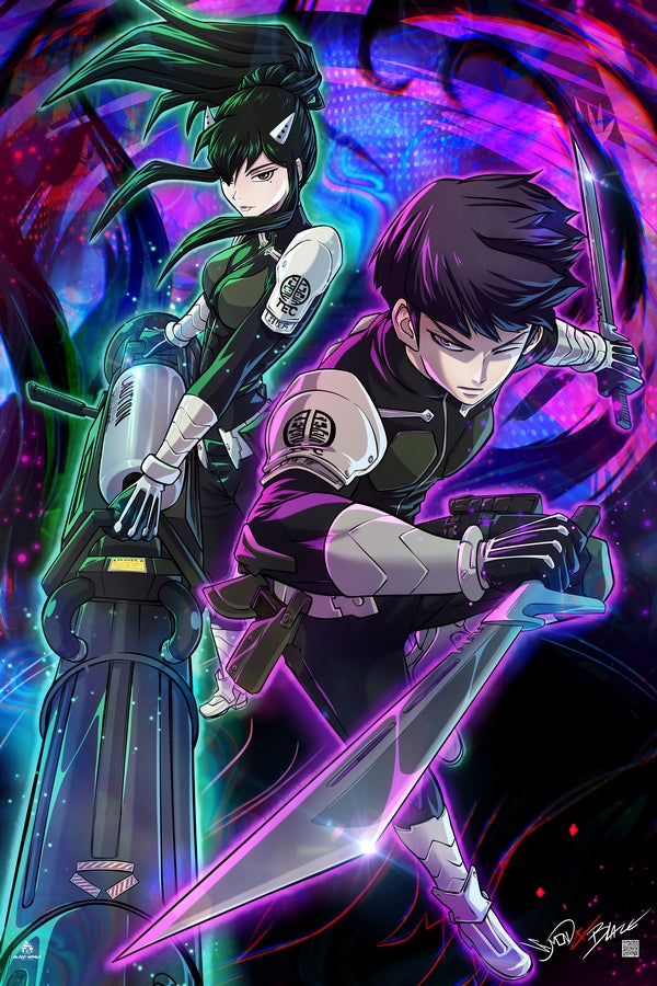 Monster Defense Plexi Glass Wall Art