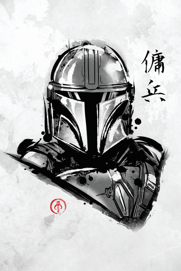 Most Wanted Mercenary Plexi Glass Wall Art