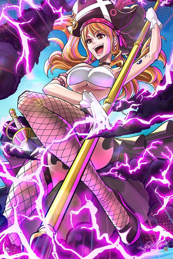 Navigating Pirate Plexi Glass Wall Art