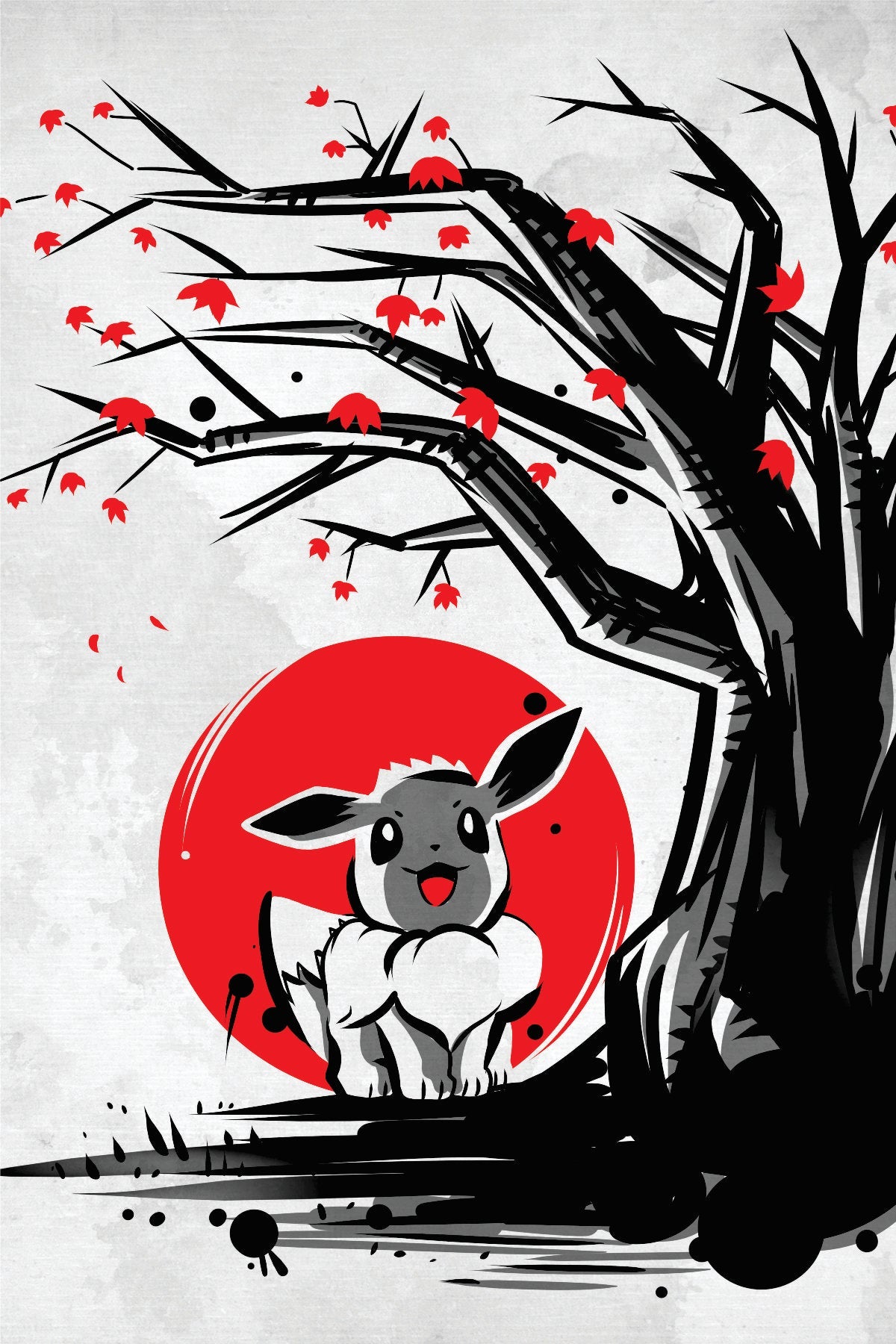 Normal type under the tree