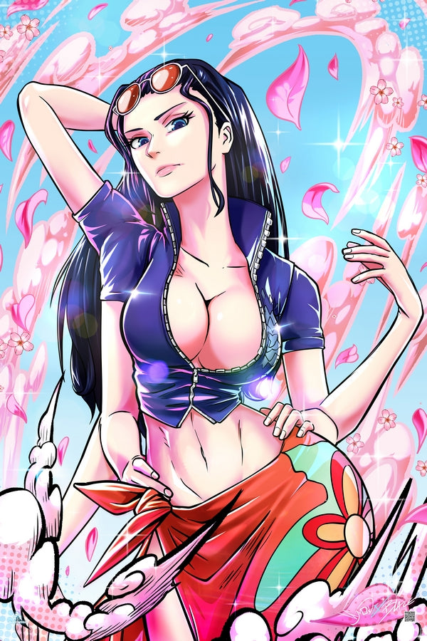 Pink Clouds Plexi Glass Wall Art