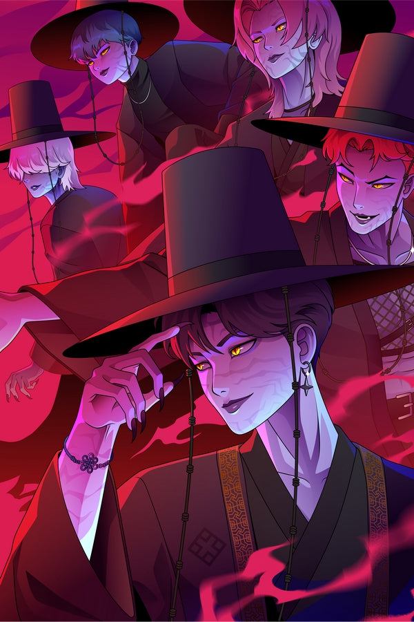 Pop Demons Plexi Glass Wall Art