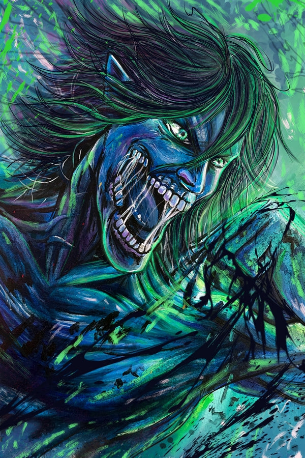 Raging Giant Plexi Glass Wall Art