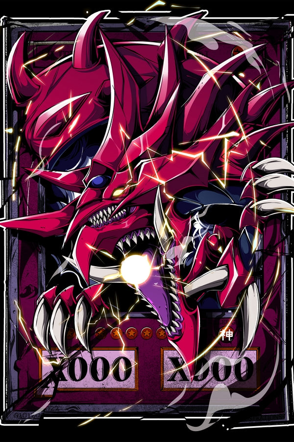 Red Evolution Plexi Glass Wall Art