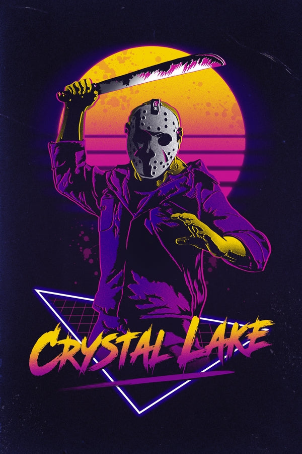 Retro Machete Plexi Glass Wall Art