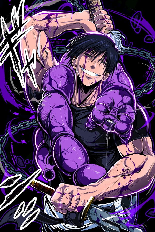 Sorcerer Slayer Plexi Glass Wall Art