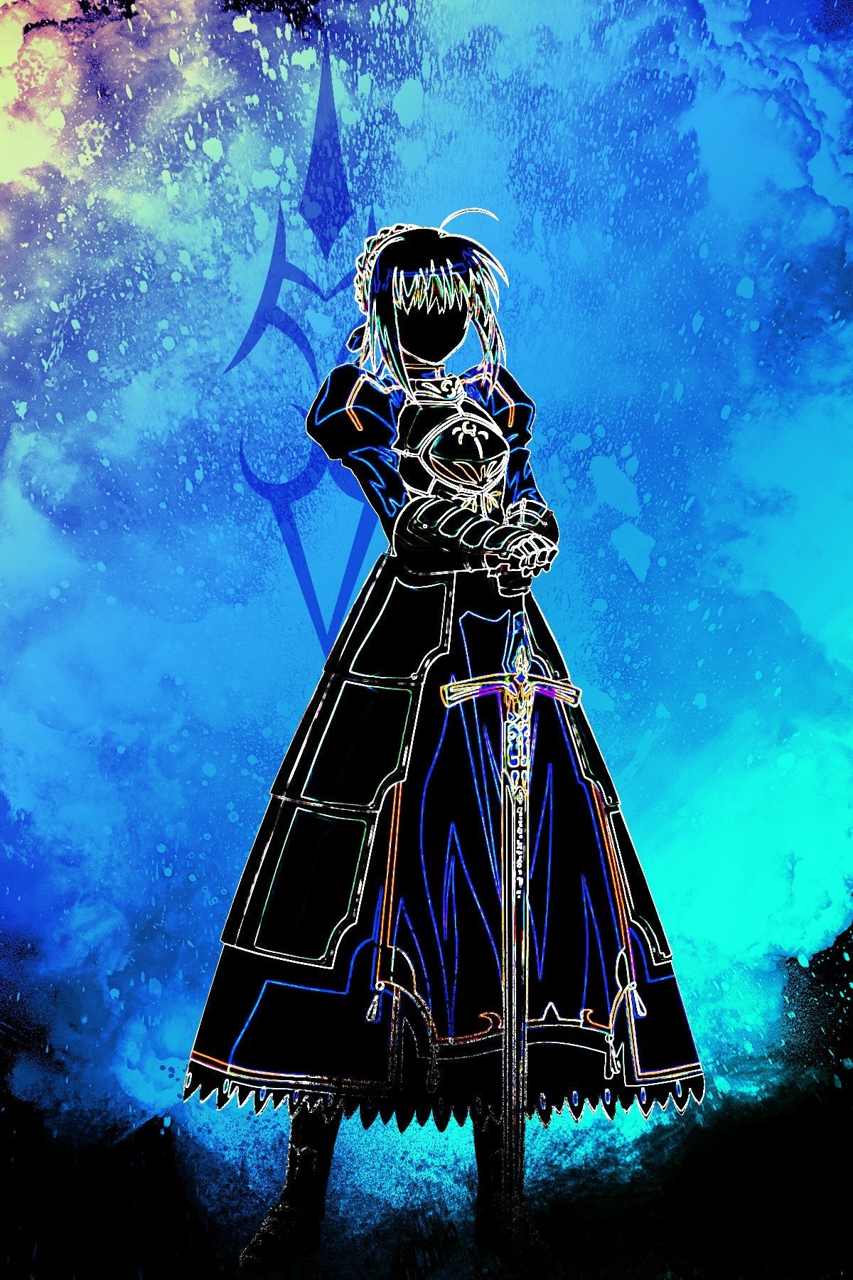 Soul of the King of Knights Plexi Glass Wall Art