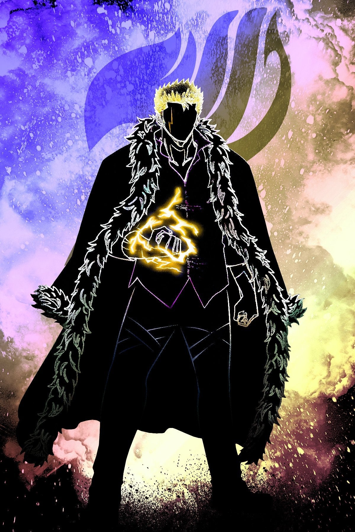 Soul of the Lightning Magic Plexi Glass Wall Art