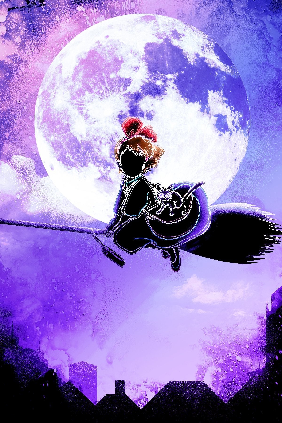 Soul of the Little Witch Plexi Glass Wall Art