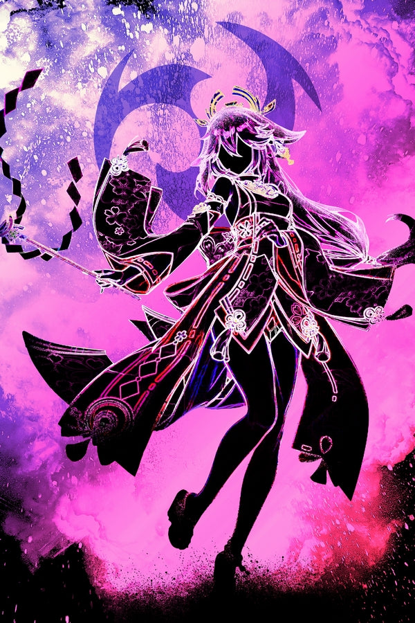 Soul of Divina Vulpes Plexi Glass Wall Art