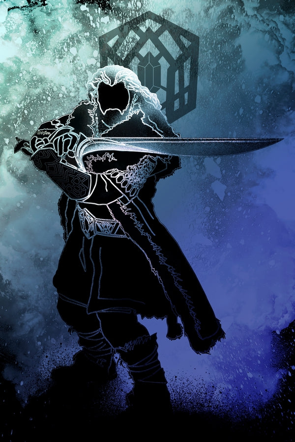 Soul of the King Under the Mountain Plexi Glass Wall Art