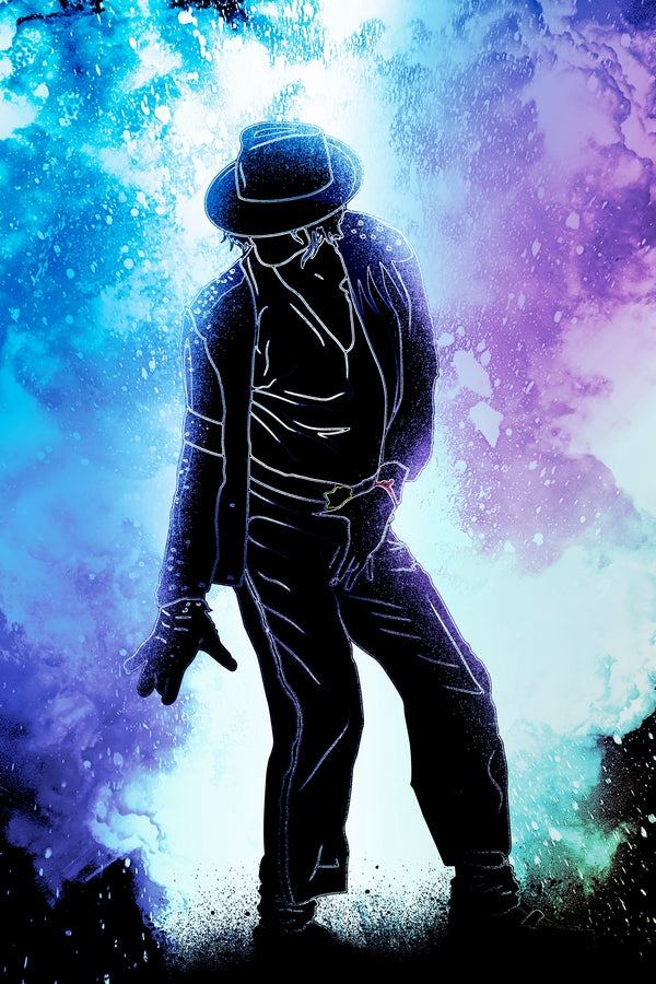 Soul of the King of Pop Plexi Glass Wall Art