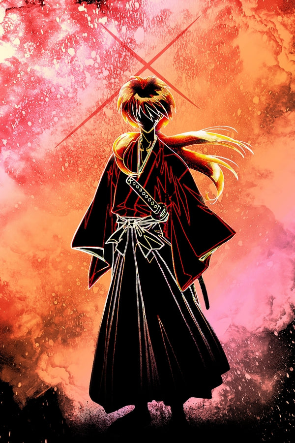 Soul of the Wandering Swordsman Plexi Glass Wall Art
