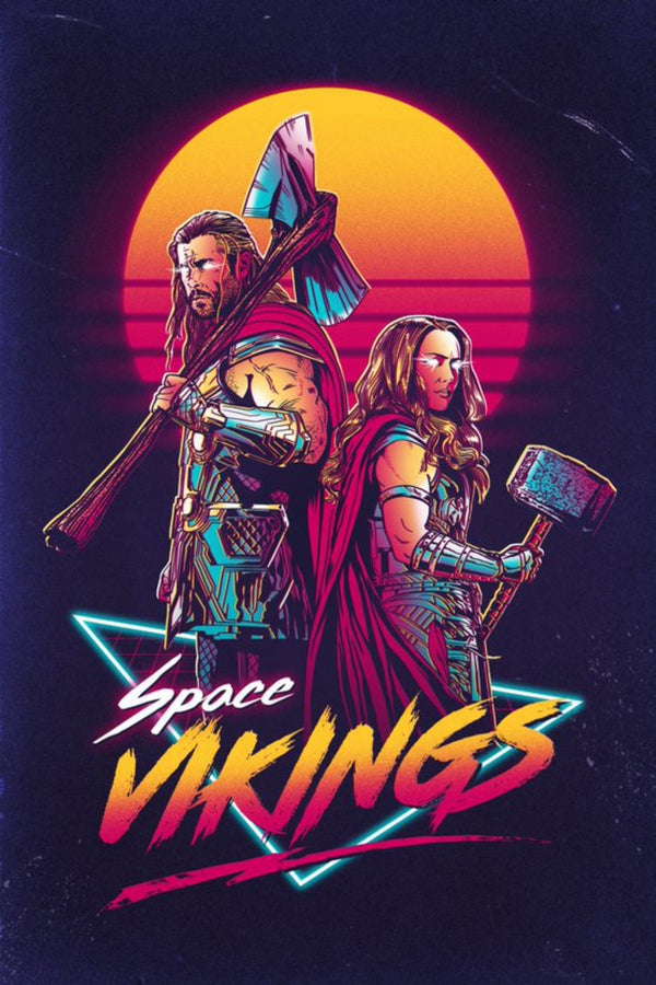 Space Vikings Plexi Glass Wall Art