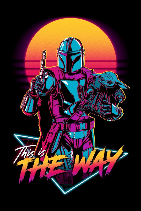 This is the Way Plexi Glass Wall Art