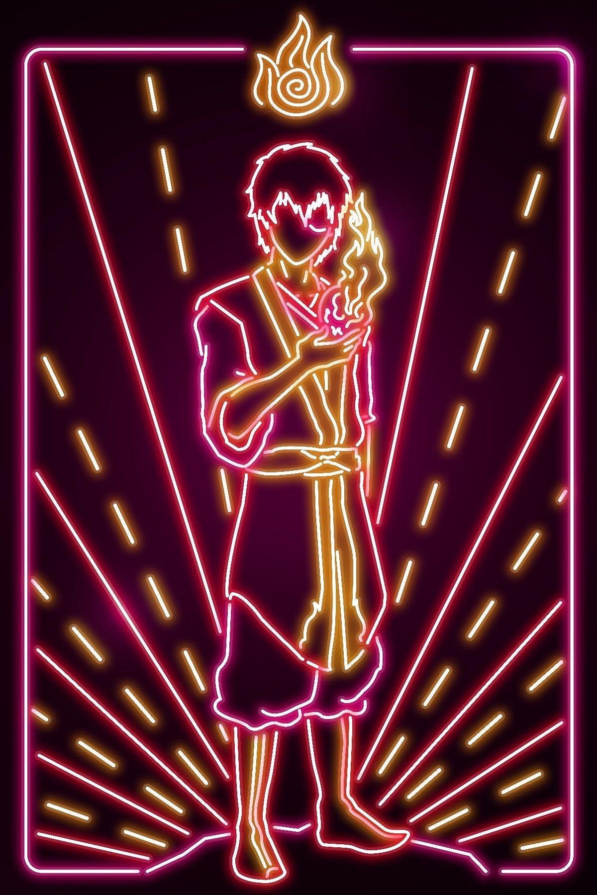 V2 Neon Firebender