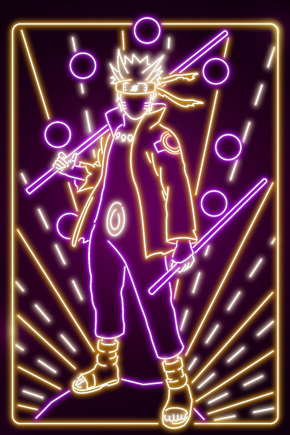 V2 Neon Golden Ninja