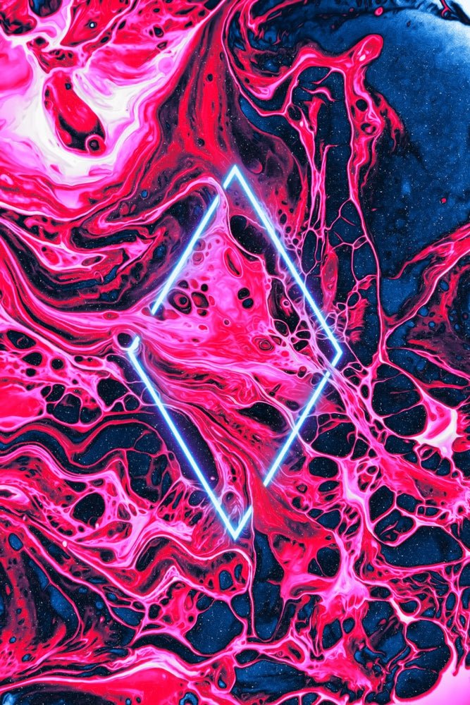 Disorder Plexi Glass Wall Art - Geoglyser - V1Tech