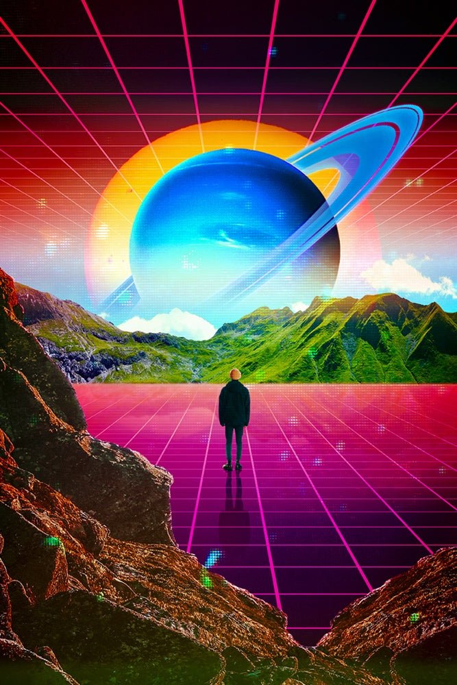 Lines of Reality Plexi Glass Wall Art - Seamless - V1Tech