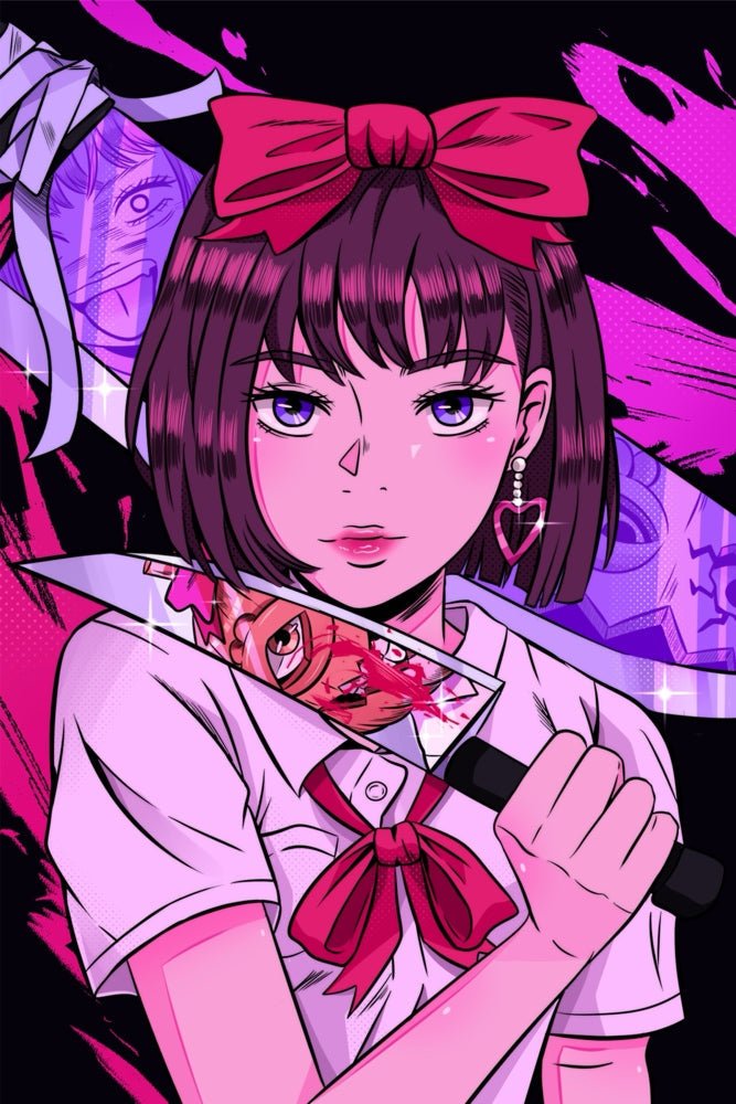 B Clarissa Art - 'Pumpkin Night' | Acrylic Glass Print | Shatter