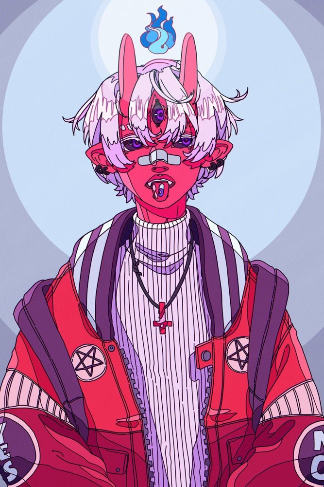 Take Your Meds Plexi Glass Wall Art - Kuurakuu - V1Tech