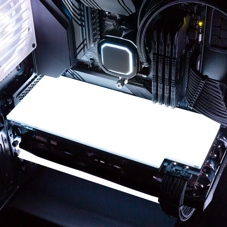 Custom Design RGB GPU Backplate – V1 Tech