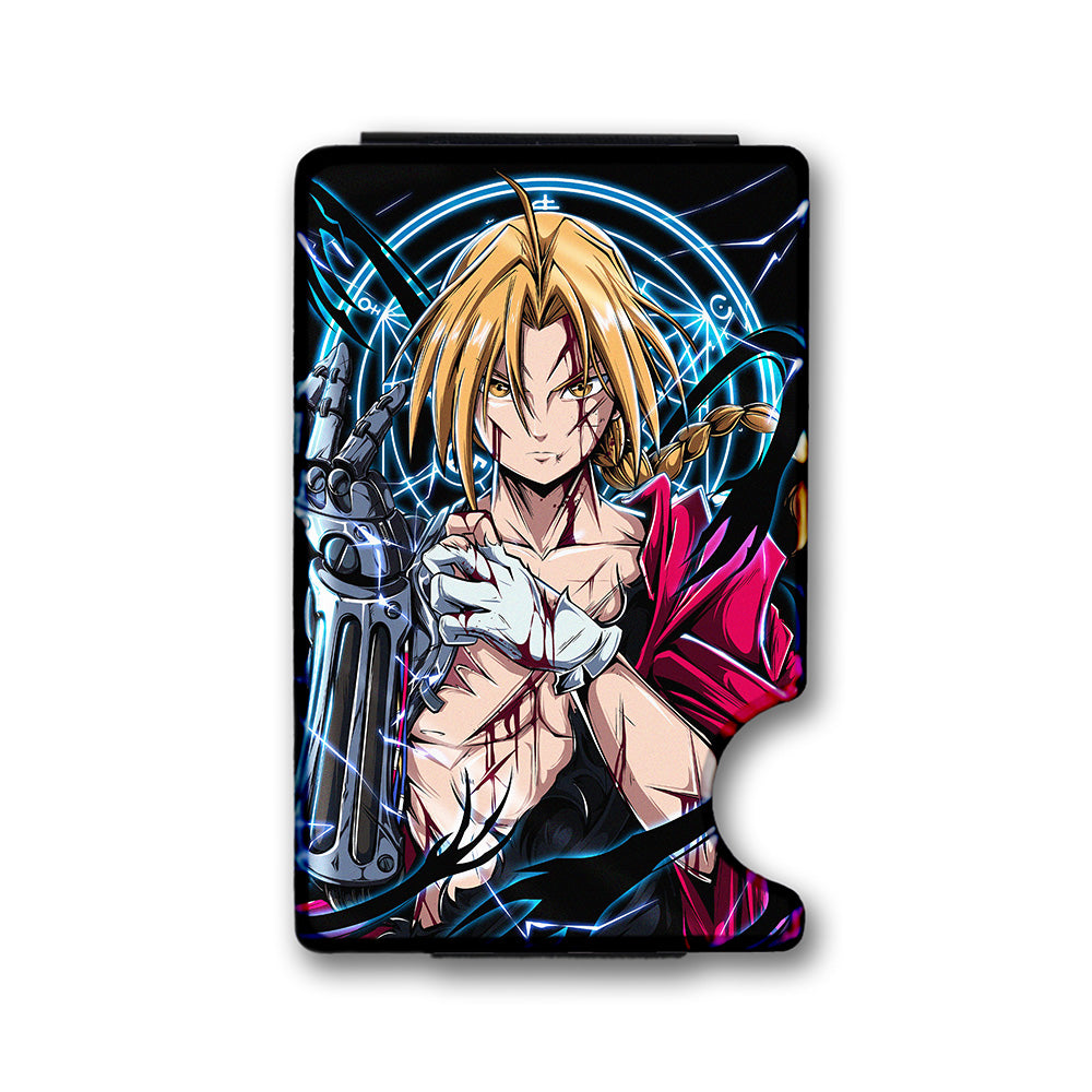 A Terrible Trade Plexi Glass Acrylic Backed Metal Wallet