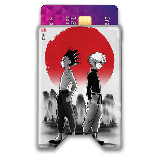 A Hunters Friendship Plexi Glass Acrylic Backed 3D Printed Ultra Slim and Compact Wallet