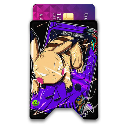 All in the Eyes Plexi Glass Acrylic Backed 3D Printed Ultra Slim and Compact Wallet