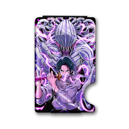 Always Together Plexi Glass Acrylic Backed Metal Wallet