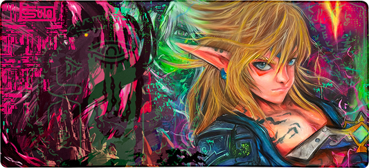 Ancient Neon Hero X-Large Mouse Pad