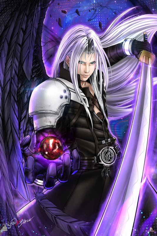 Angel Blade Plexi Glass Wall Art