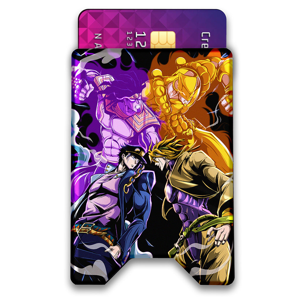 At the Battle Plexi Glass Acrylic Backed Metal Wallet