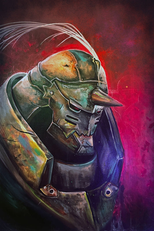 Battle Ready Armor Plexi Glass Wall Art