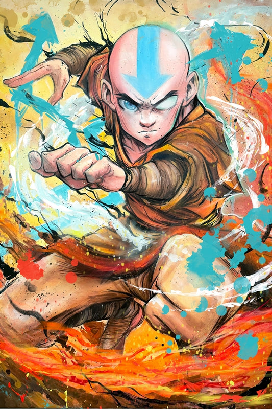 Bending the Elements Plexi Glass Wall Art