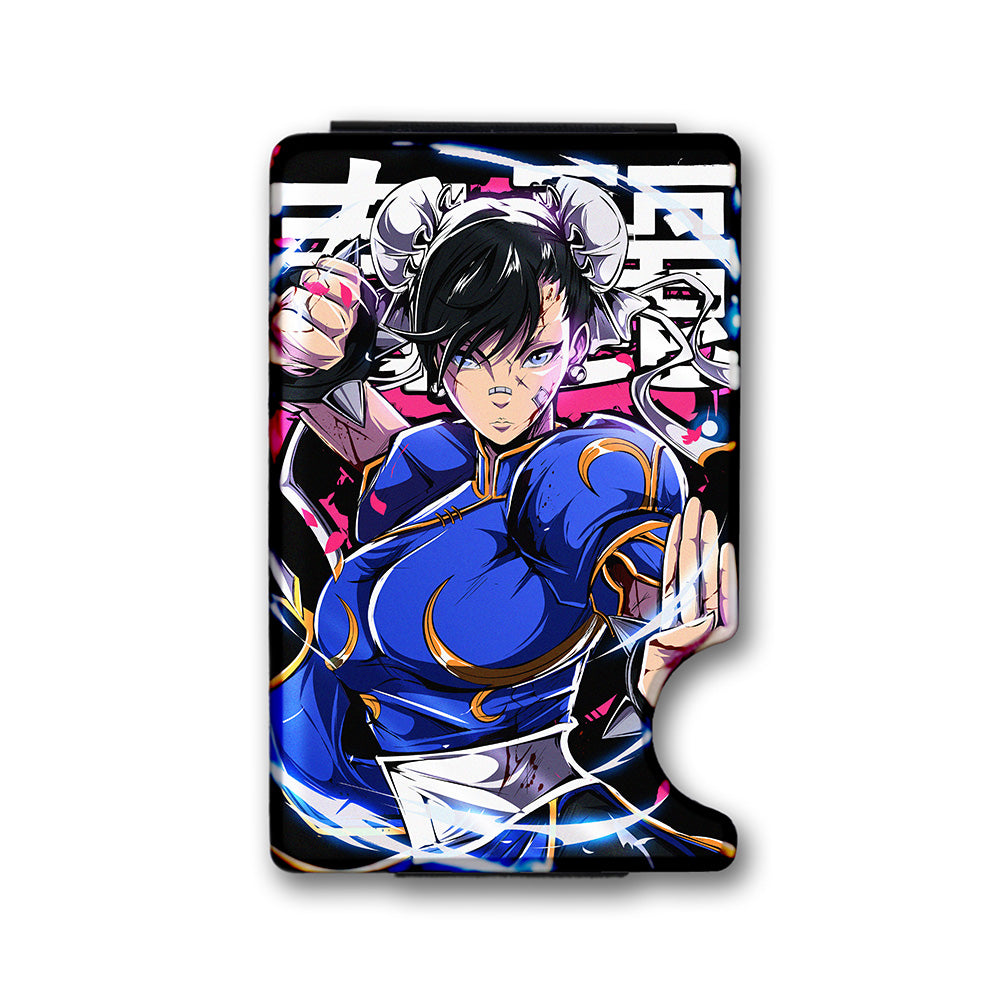 Big Boss Plexi Glass Acrylic Backed Metal Wallet