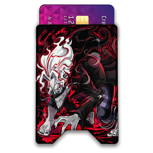 Big Grin Plexi Glass Acrylic Backed 3D Printed Ultra Slim and Compact Wallet