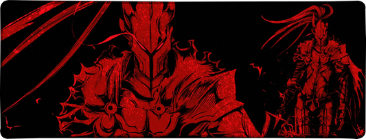 Blood Red Knight Large Mouse Pad